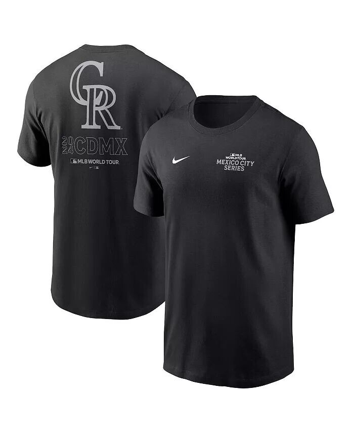 

Мужская футболка Colorado Rockies 2024 MLB World Tour Mexico City Series Nike