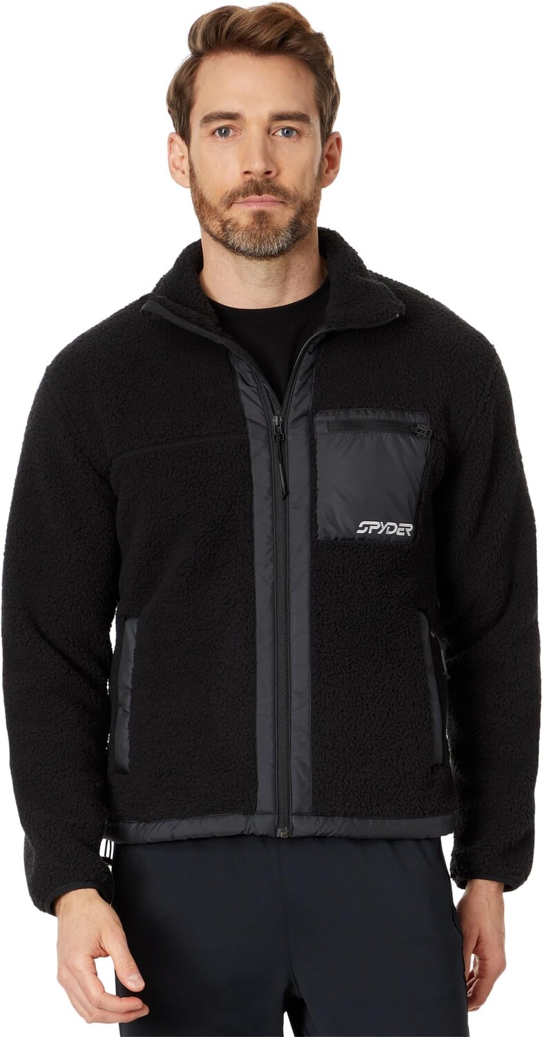 

Куртка Sherman Fleece Jacket Spyder, черный