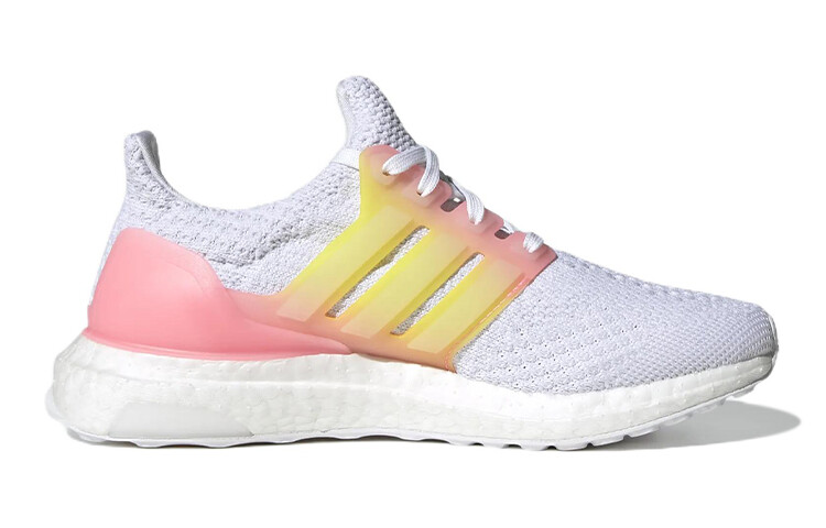 Кроссовки детские ULT GS Low-top белые/пудровые Adidas — фото 2
