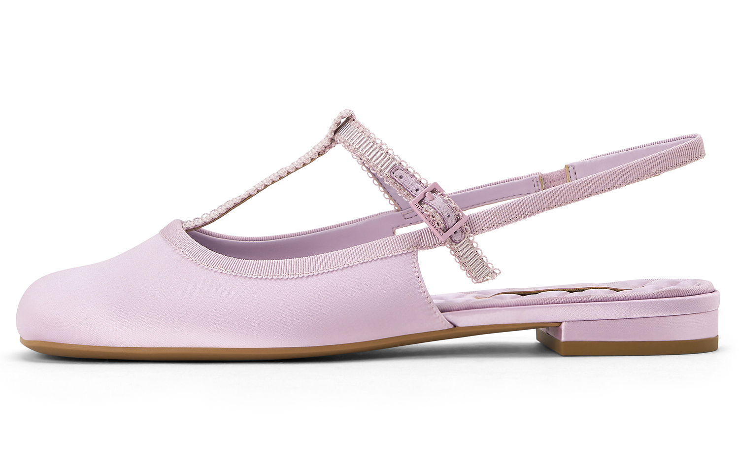 CHARLES&KEITH Маленькие сандалии Ck One на тонком ремешке 2,1 см женские светло-сиреневые, цвет Lilac Light Purple