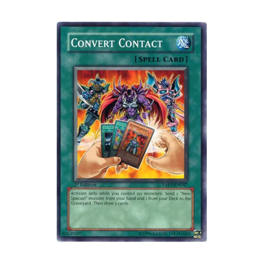 

CCG Преобразование контакта (общее), Yu-Gi-Oh - Tactical Evolution - Singles