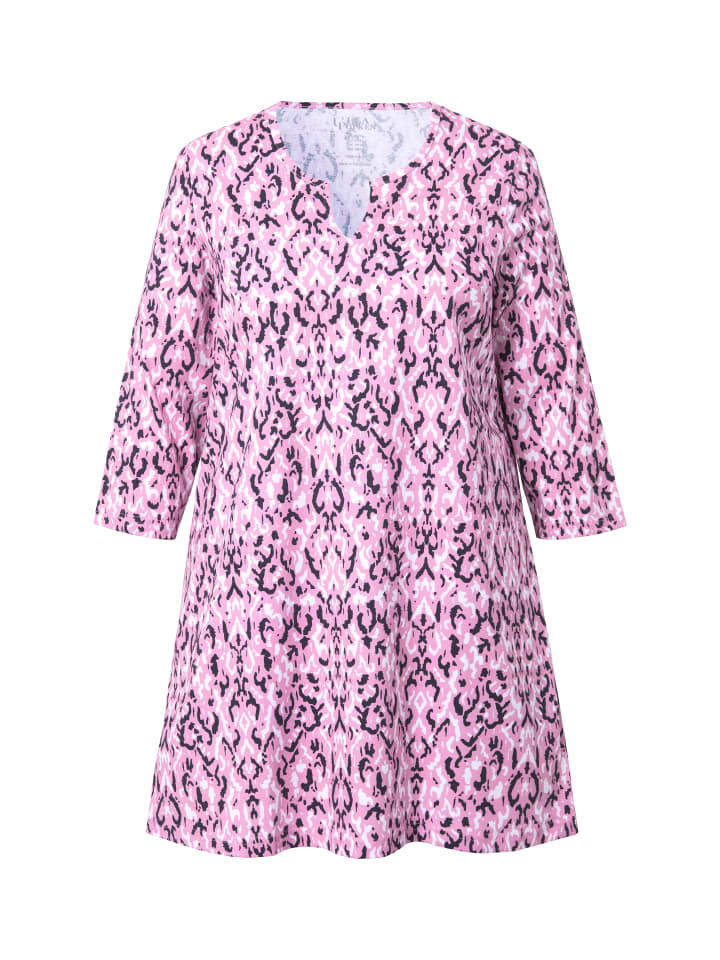 

Футболка Ulla Popken, цвет dunkle rose