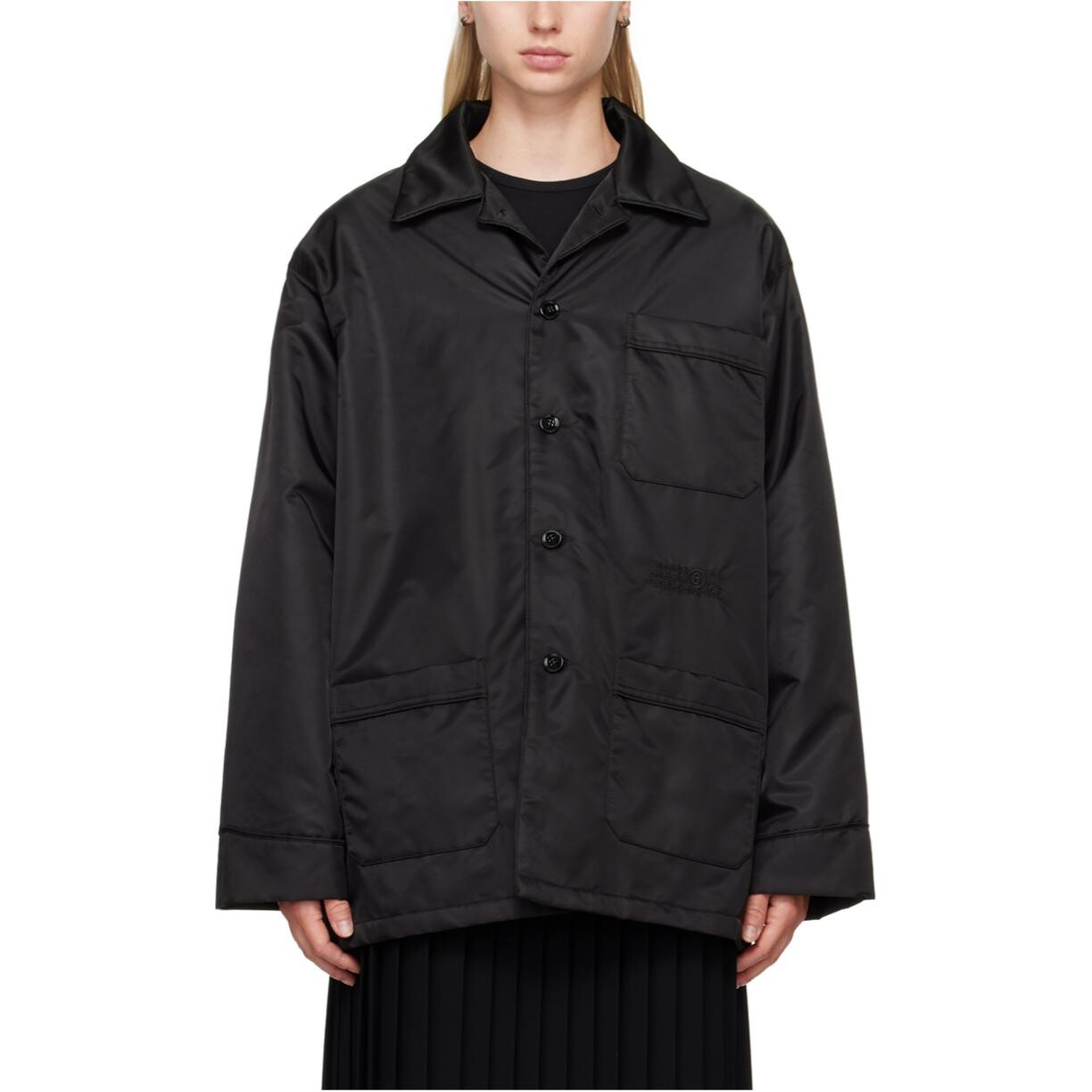 

Куртка женская черный Mm6 Maison Margiela