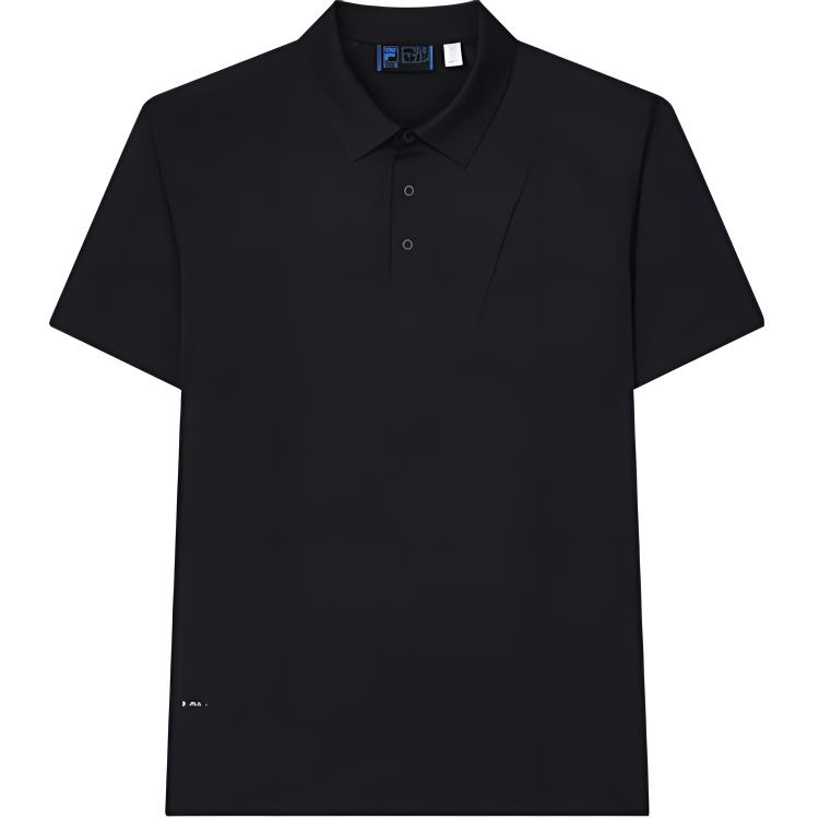 

Поло мужское угольно-черное Jet FILA, черный