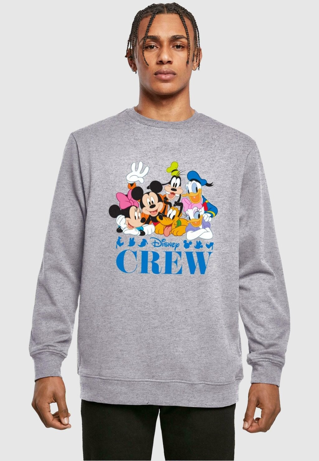 

Толстовка MICKEY MOUSE DISNEY FRIENDS CREWNECK ABSOLUTE CULT, серый