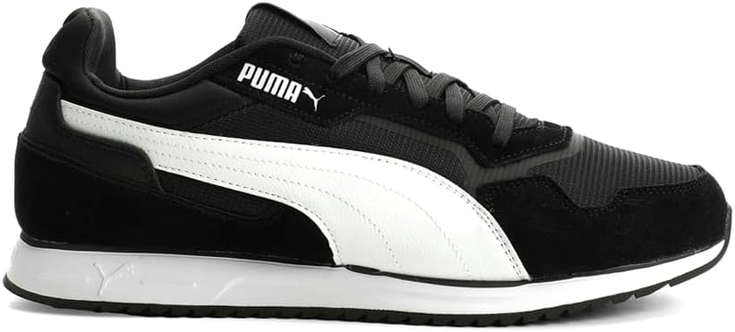 

Мужские кроссовки PUMA Softride St Miler с шнуровкой для повседневной носки - черные