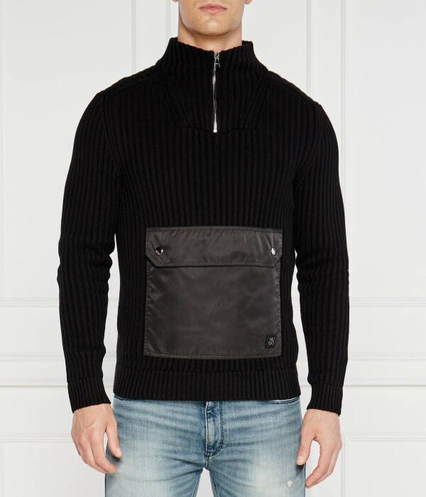 

Свитер Hugo Regular Fit, черный