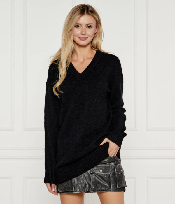 

Свитер Calvin Klein Jeans с добавлением шерсти, черный