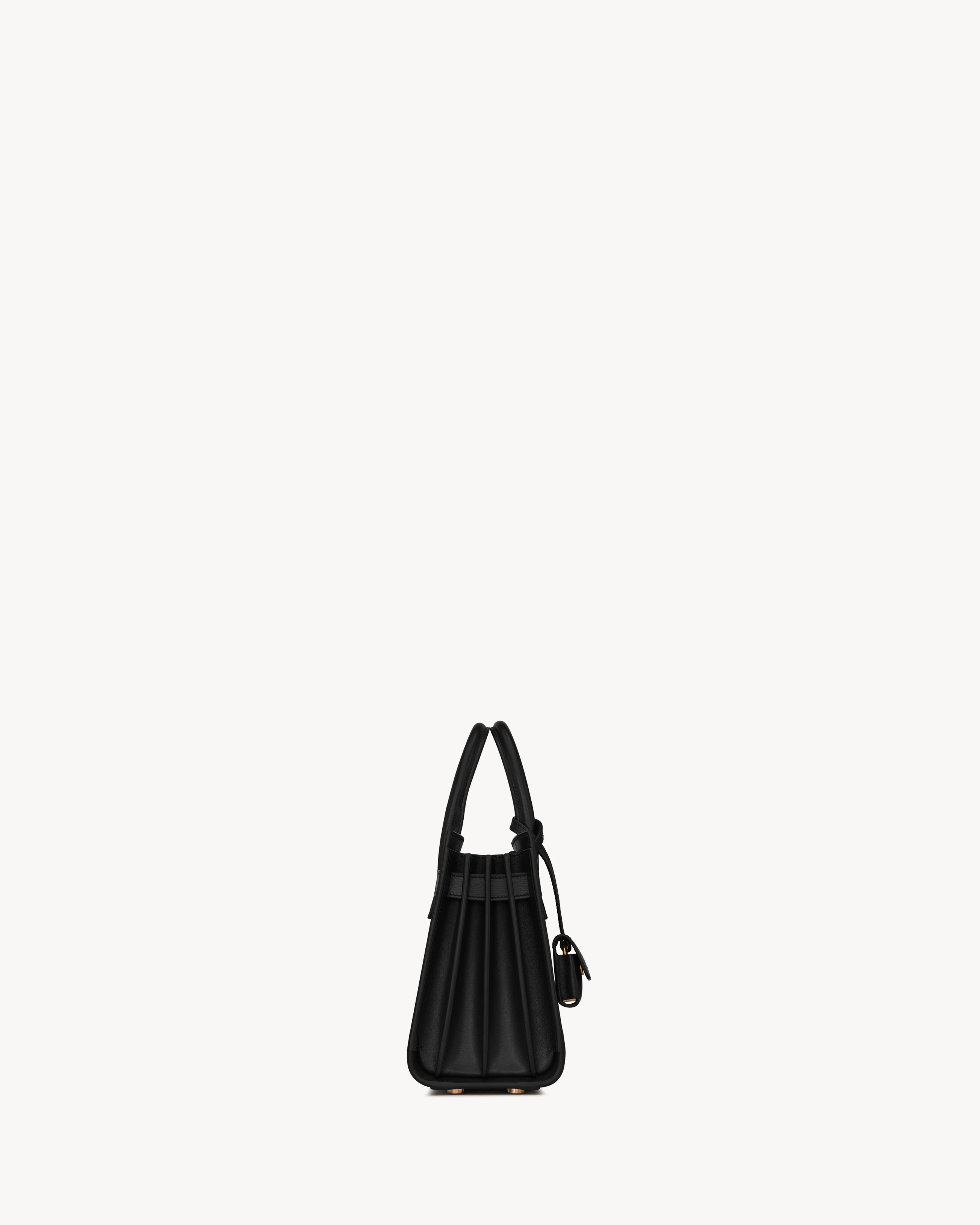 Сумка Sac de jour в версии nano Saint Laurent, черный — фото 4