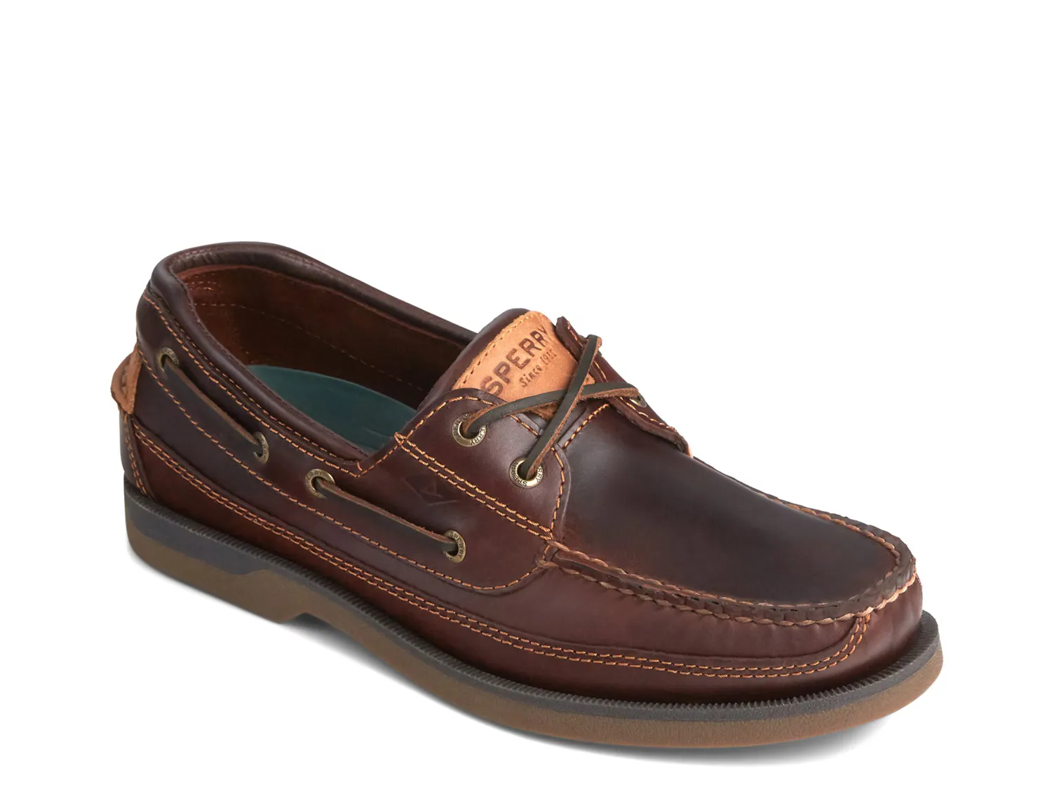 

Топсайдеры Mako 2-Eye Boat Shoe Sperry, красный