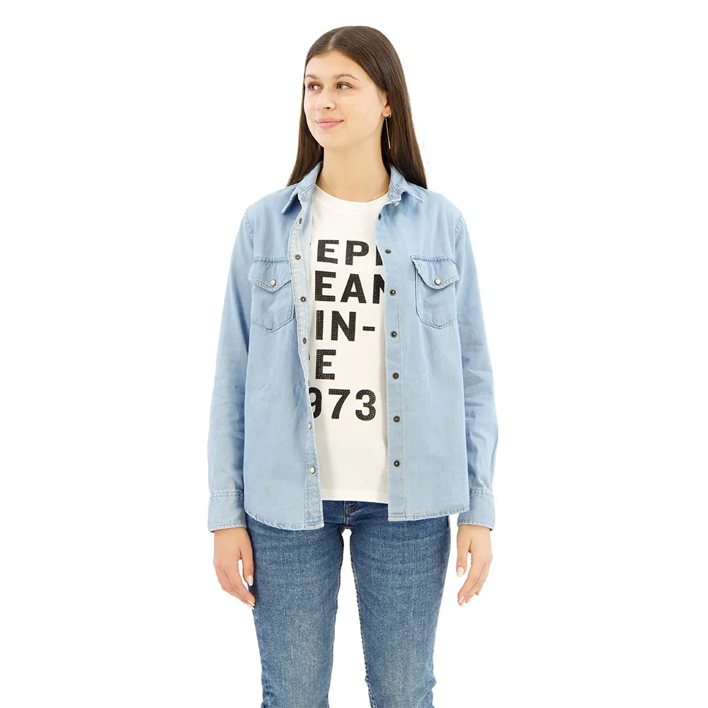 

Рубашка Pepe Jeans PL304894, синий
