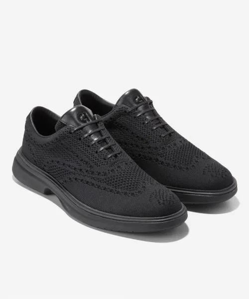 Мужские туфли COLE HAAN OriginalGrand CitySpectator Stitchlite чёрные — фото 2
