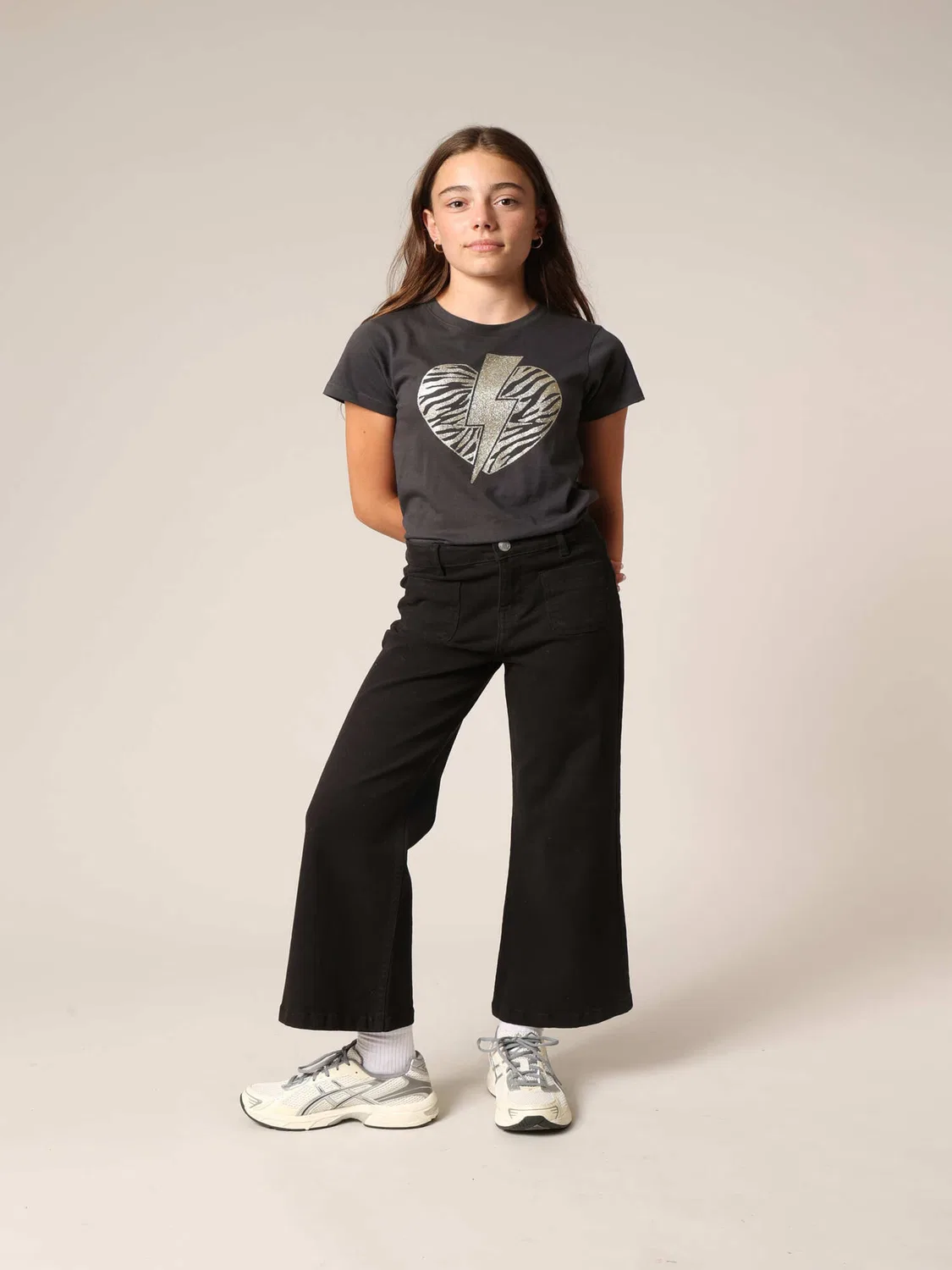 Джинсы Deeluxe Boot cut Jeans Lizette черного цвета — фото 4