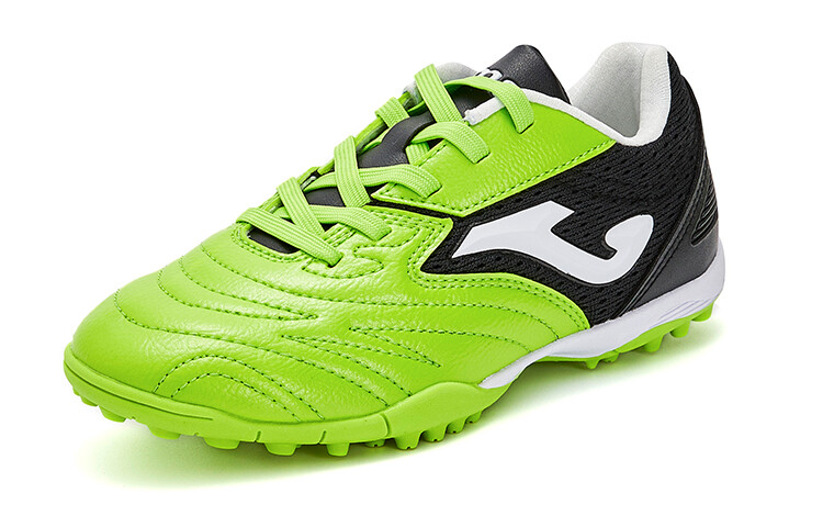 Детские футбольные бутсы Kids Low-top Green/Black Joma — фото 3