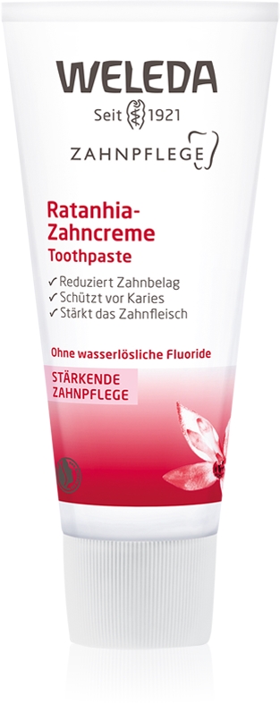 

Зубная паста для ухода за полостью рта, уменьшающая кровоточивость десен Weleda, 75 мл