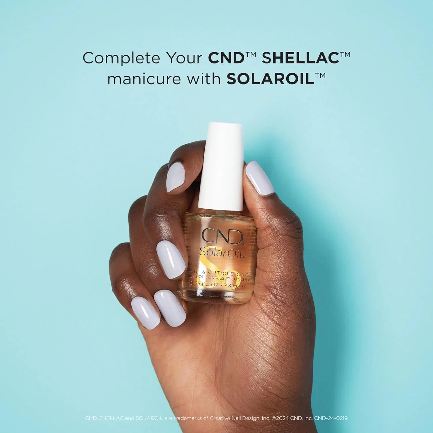 Верхнее покрытие CND Shellac No Wipe Top Coat 15 мл Cnd, Black — фото 3