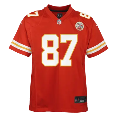 Джерси Nike Travis Kelce Kansas City Chiefs, красный