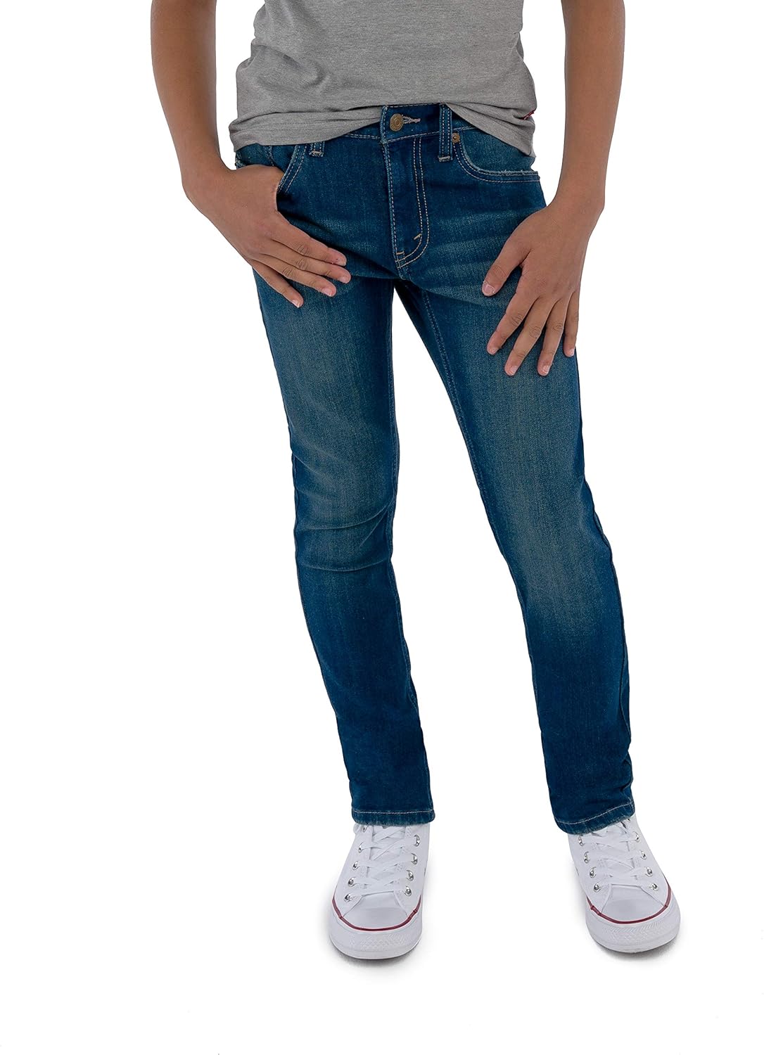 Джинсы Levi's Skinny Fit для мальчиков/Распродажа, Indigo River — фото 4