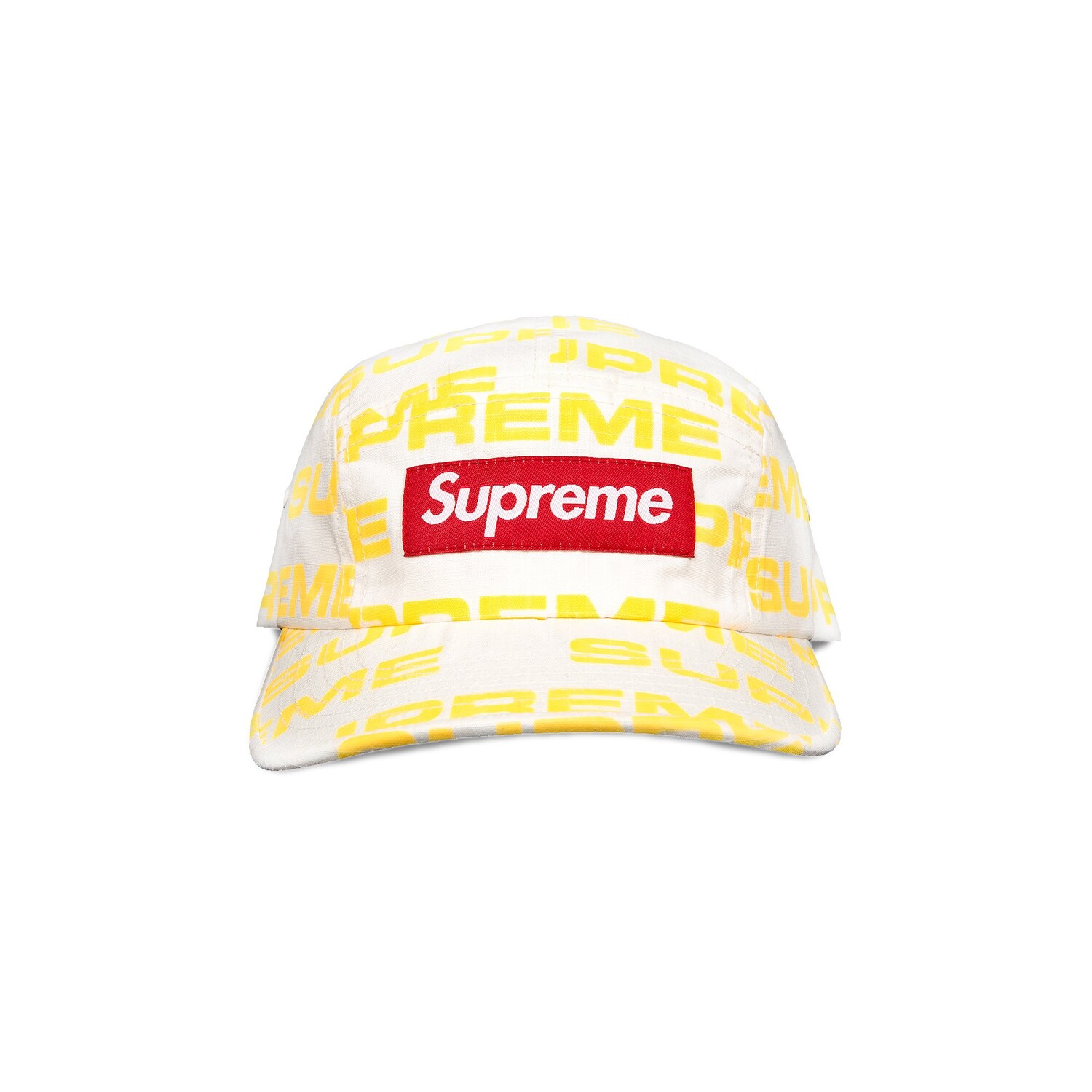 

Кепка Supreme Reactive Camp с принтом Белая