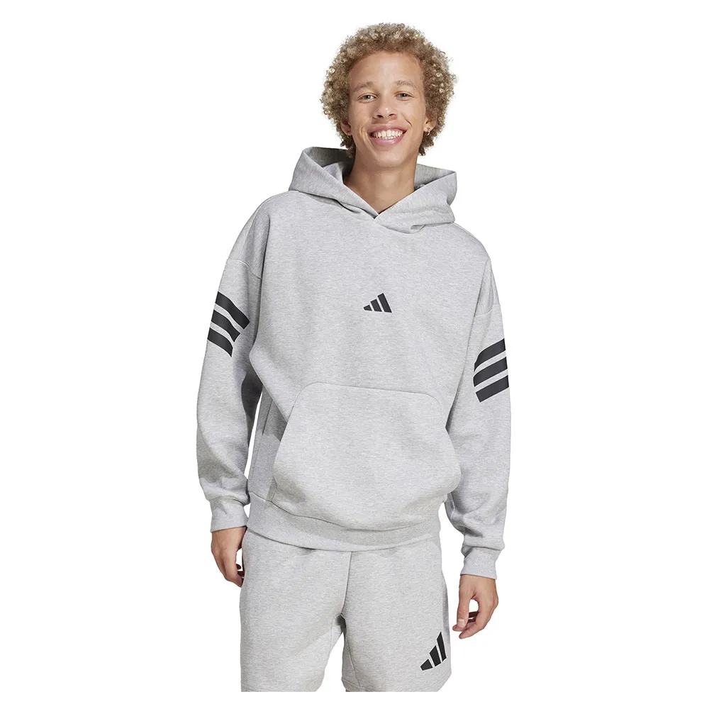 

Худи adidas Future Icons 3 Stripes, серый