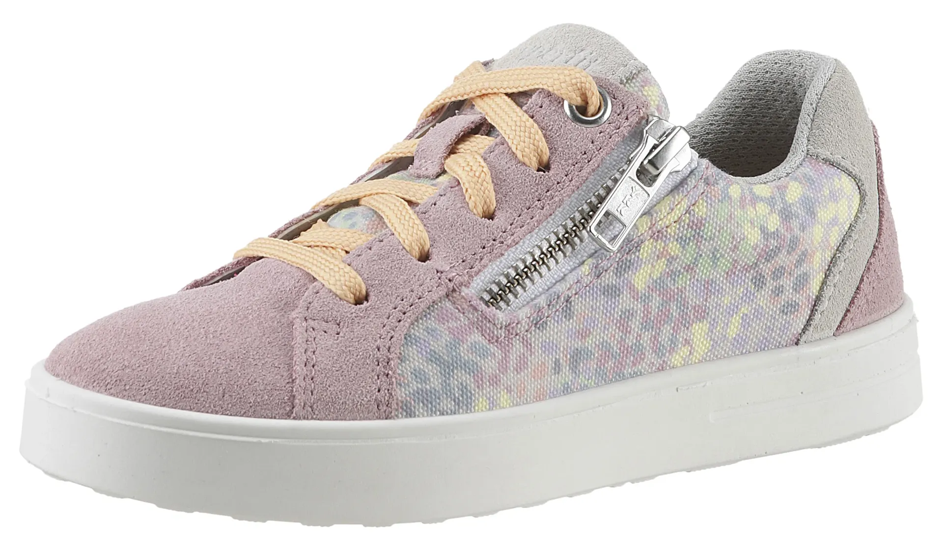 

Кроссовки Superfit "STELLA WMS: средние", с ярким рисунком, повседневная обувь, полуботинки, туфли на шнуровке, розовый