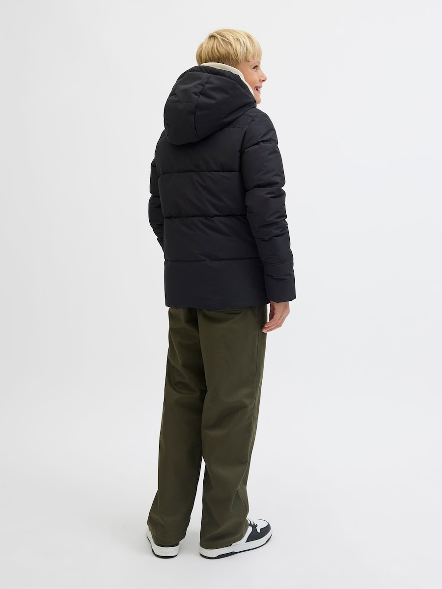 Куртка межсезонная Jack & Jones Junior, черный — фото 3