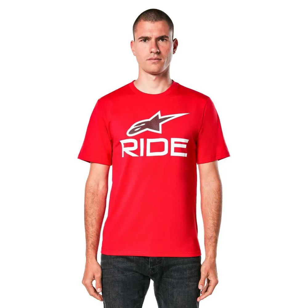 

Футболка с коротким рукавом Alpinestars Ride 4.0, красный