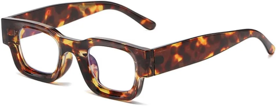 

Популярные модные маленькие солнцезащитные очки для женщин в стиле ретро-панк, солнцезащитные очки UV400 для мужчин. Модные солнцезащитные очки generic, Leopard Clear