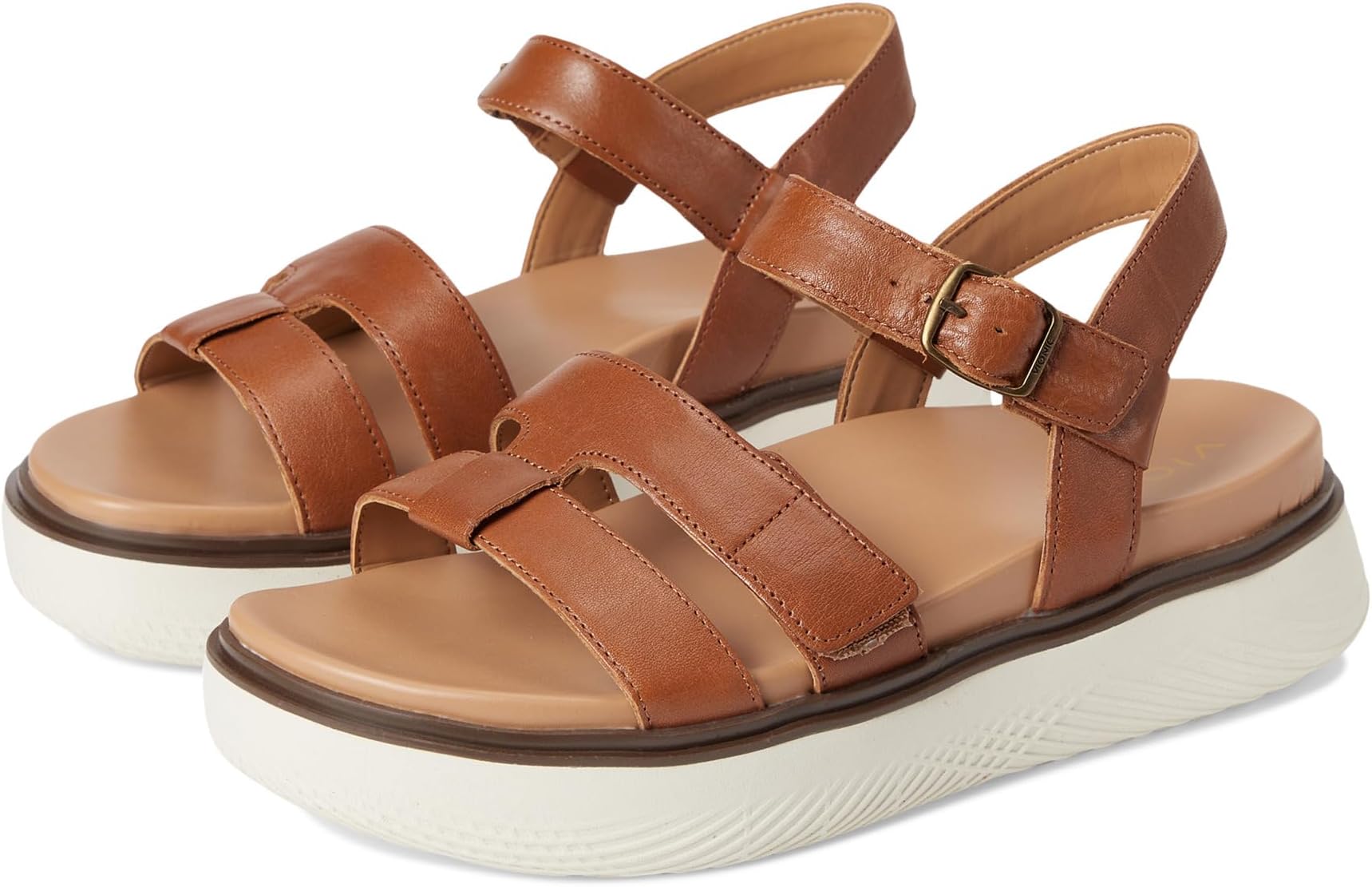 Туфли VIONIC Solana Slingback Sandals, Tan Leather