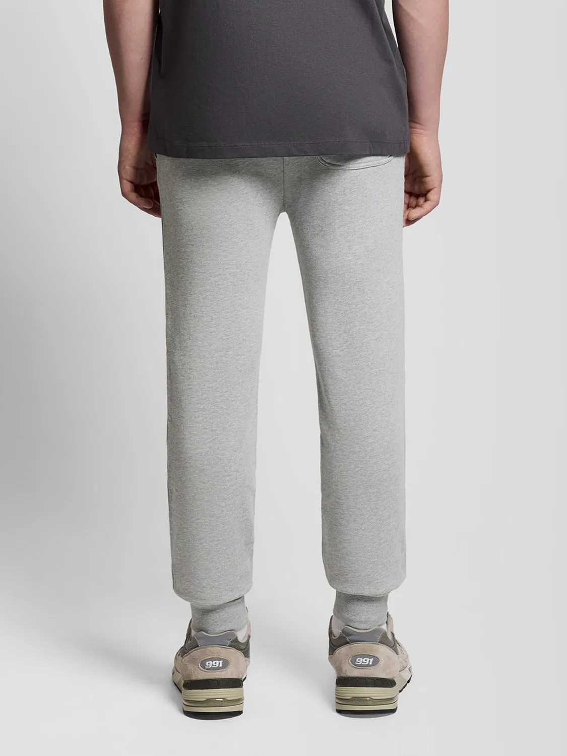 Зауженные брюки Lyle & Scott, Grey — фото 4