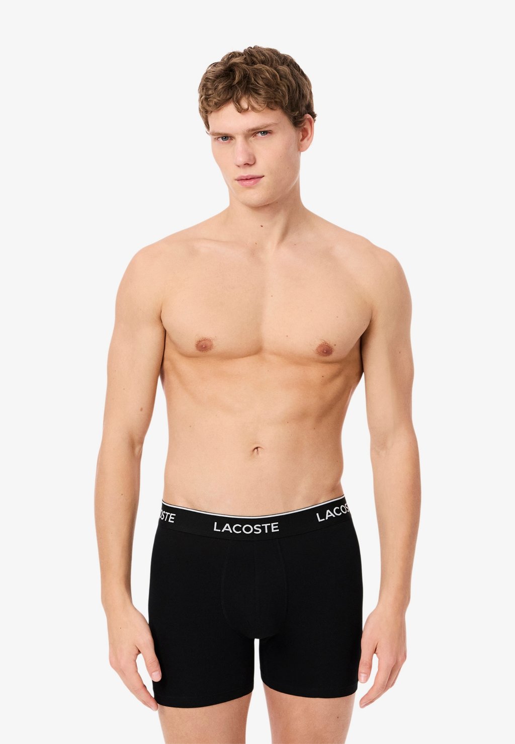 

Шорты-боксеры 3 PACK Lacoste, черный