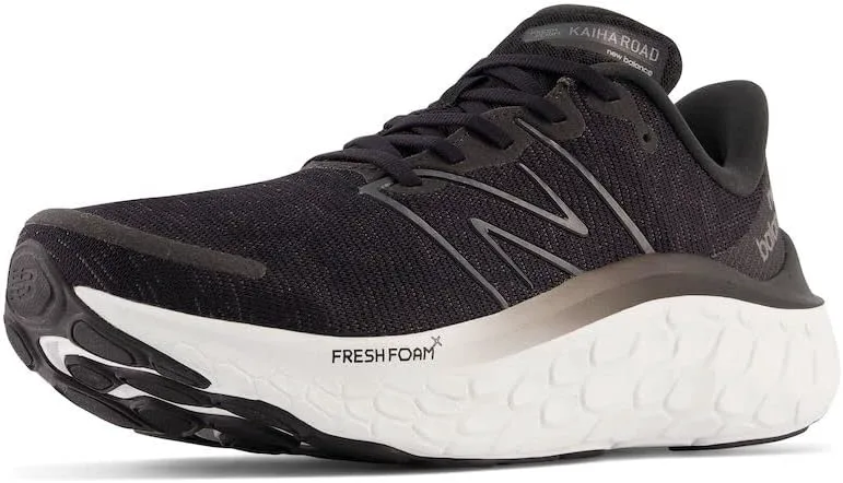 Мужские кроссовки для бега по дороге New Balance Fresh Foam X Kaiha, черный/темно-серебристый — фото 2