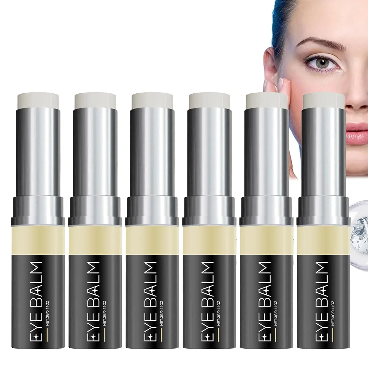 Стик для кожи вокруг глаз с ретинолом Lumibalm (6 шт.) Yoenbg, 6 Pieces.