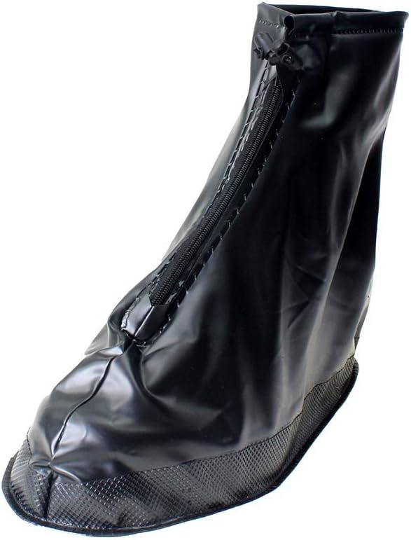 

Child Waterproof Shoe Covers Outdoor Rain Overshoes for Girls Boys Chiximaxu, Black