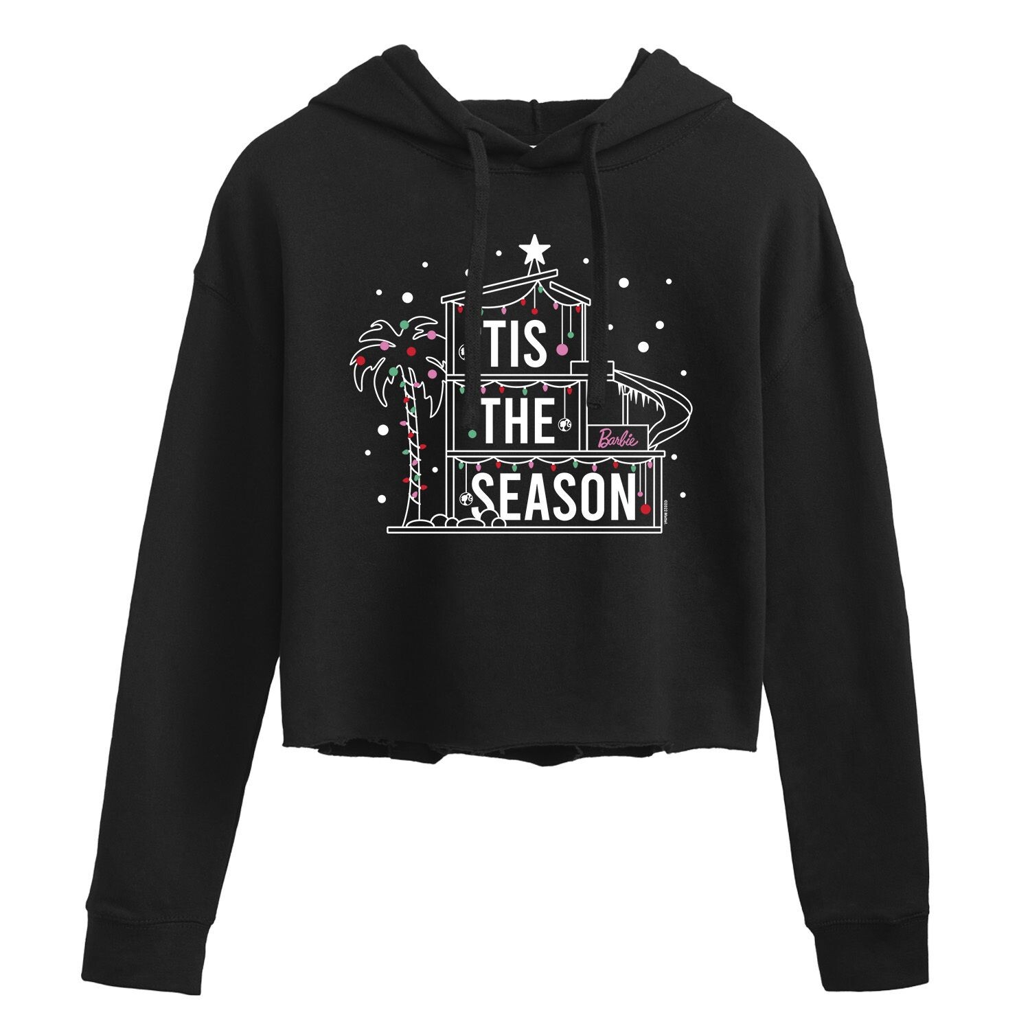 

Укороченная толстовка с рисунком Dream House для подростков Barbie "Tis The Season" Licensed Character