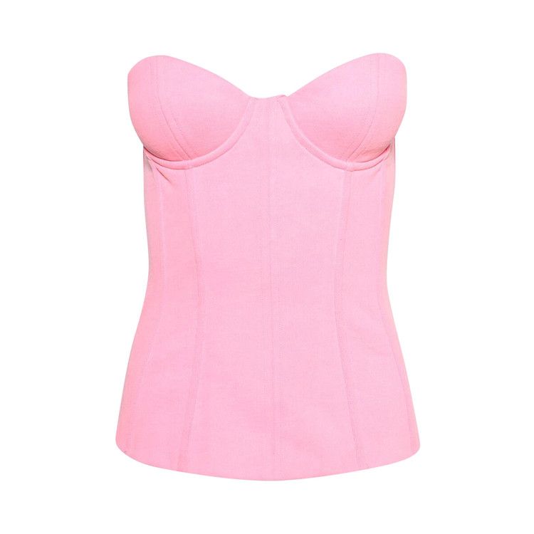 

Топ Vetements Molleton Corset, Pink