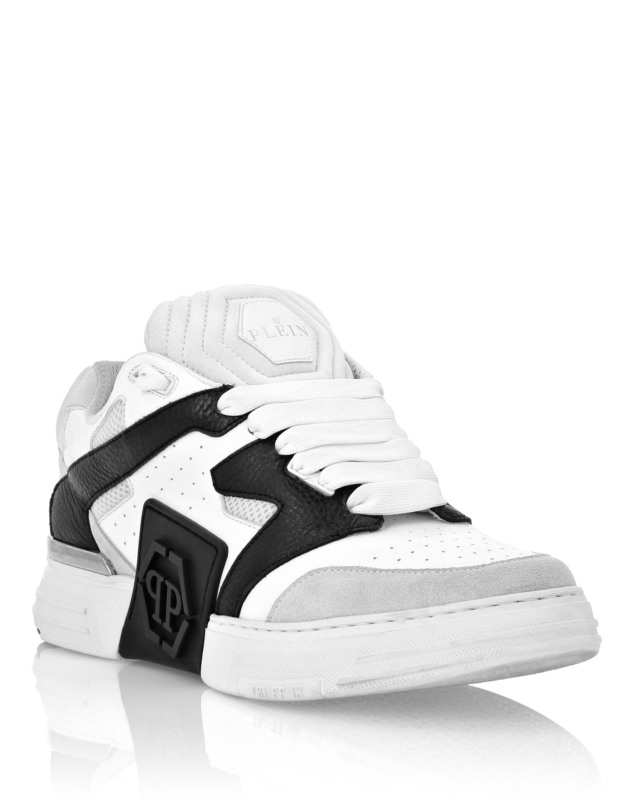 

КРОССОВКИ PHANTOM $TREET PHILIPP PLEIN, белый/черный