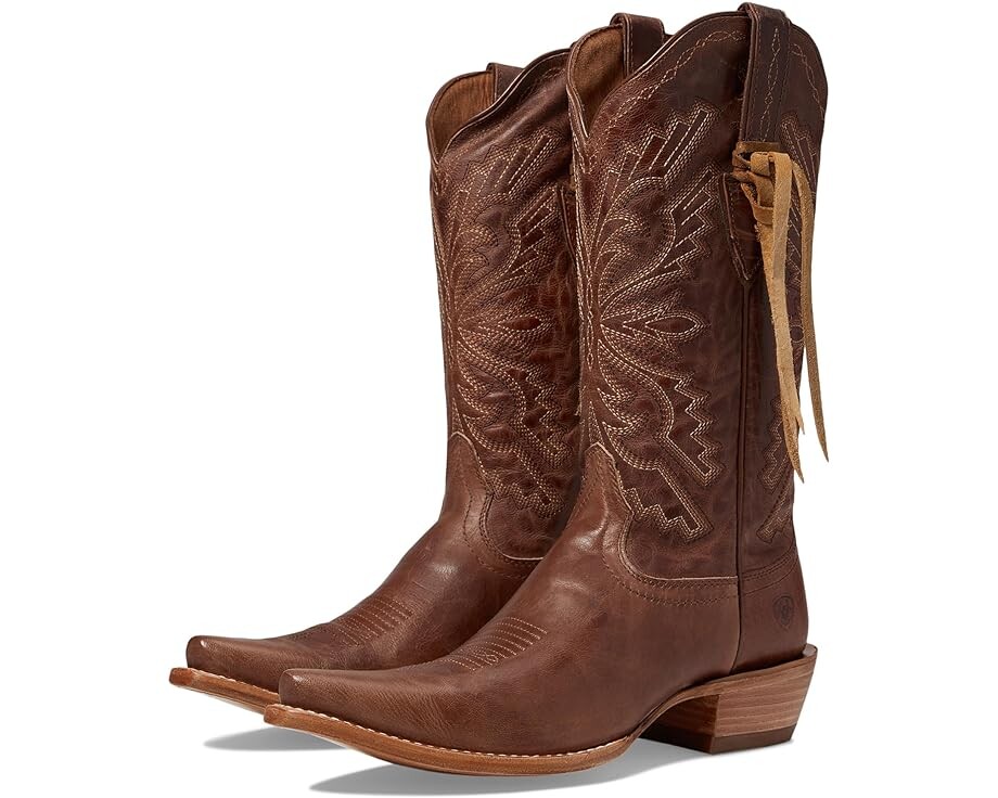 Сапоги женские Ariat Martina ковбойские с вышивкой, коричневый