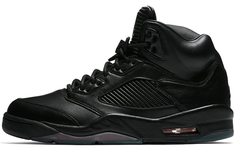 

Кроссовки JORDAN 5 Retro Premium Triple Black, Серый, Кроссовки JORDAN 5 Retro Premium Triple Black