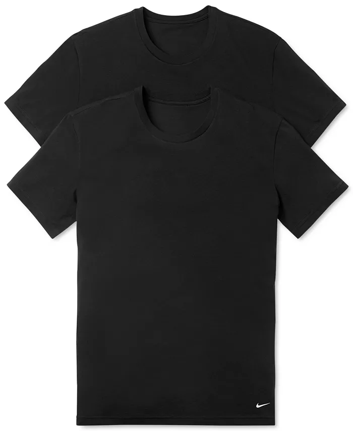 

Мужские майки Essential Cotton Stretch с технологией Dri-FIT, 2 шт Nike, черный