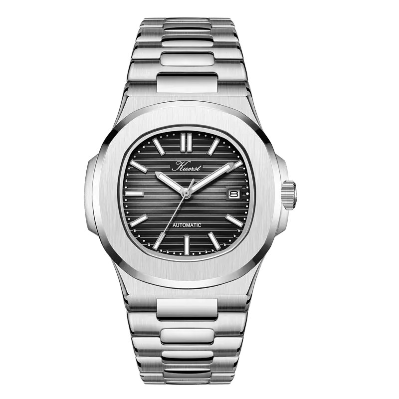 

KUERST Часы Automatic Mechanical Movement Stainless Steel Watchband Watch Men's Watch Green Dial, Black Dial