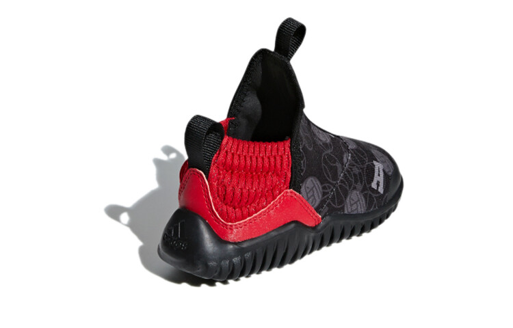 Кроссовки adidas Rapidazen I Toddler Shoes TD Low-top Black/Red — фото 4