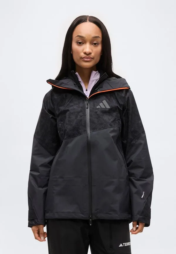 Профессиональная куртка из жесткого материала Adidas Terrex, Black