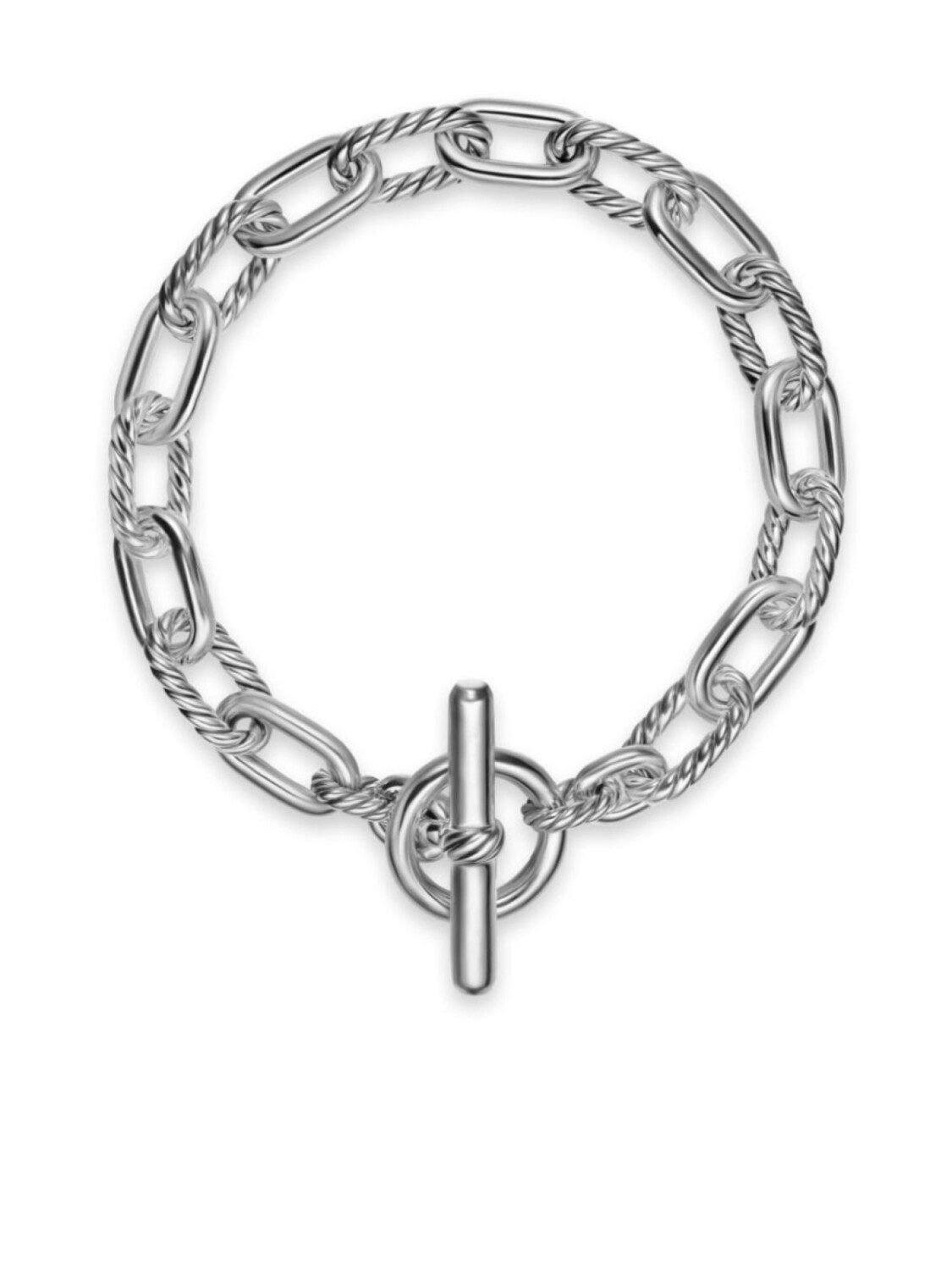 

Браслет Madison из стерлингового серебра David Yurman, серебряный