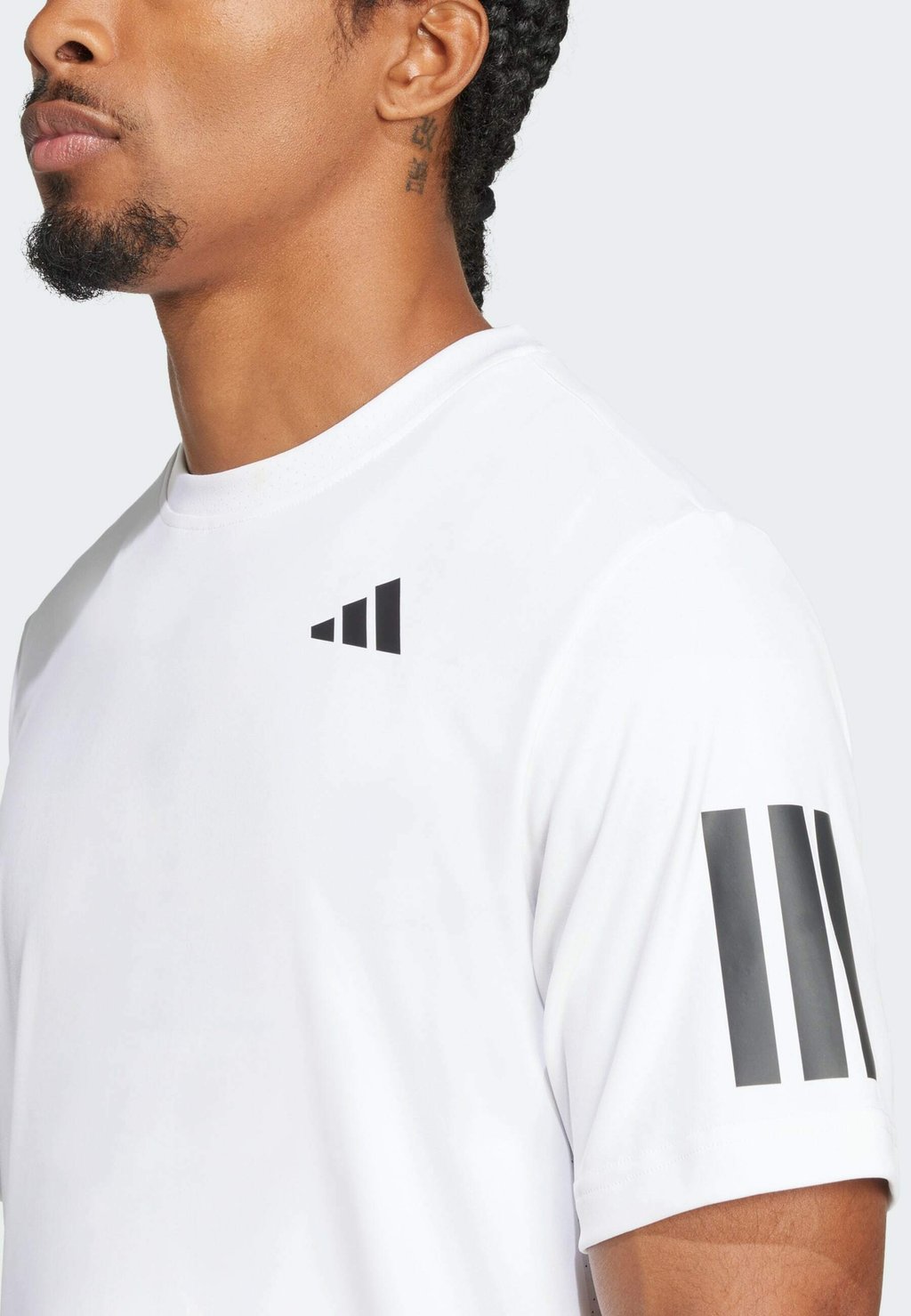 Спортивная футболка CLUB TENNIS CLIMACOOL 3-STRIPES Adidas Performance, белый — фото 3