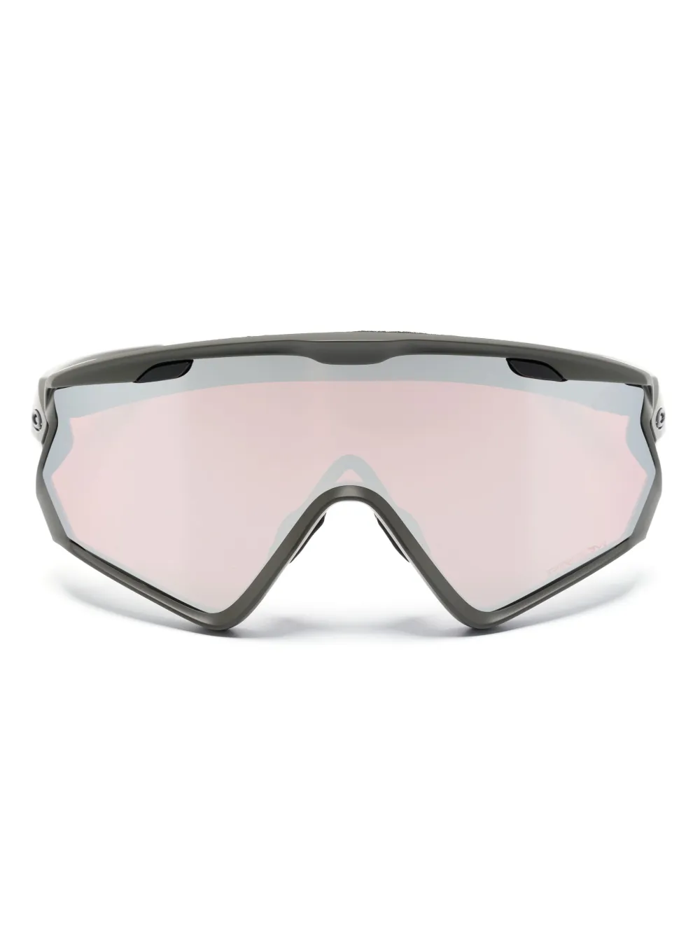 

Солнцезащитные очки-маска Wind Jacket 2.0 Oakley, зеленый