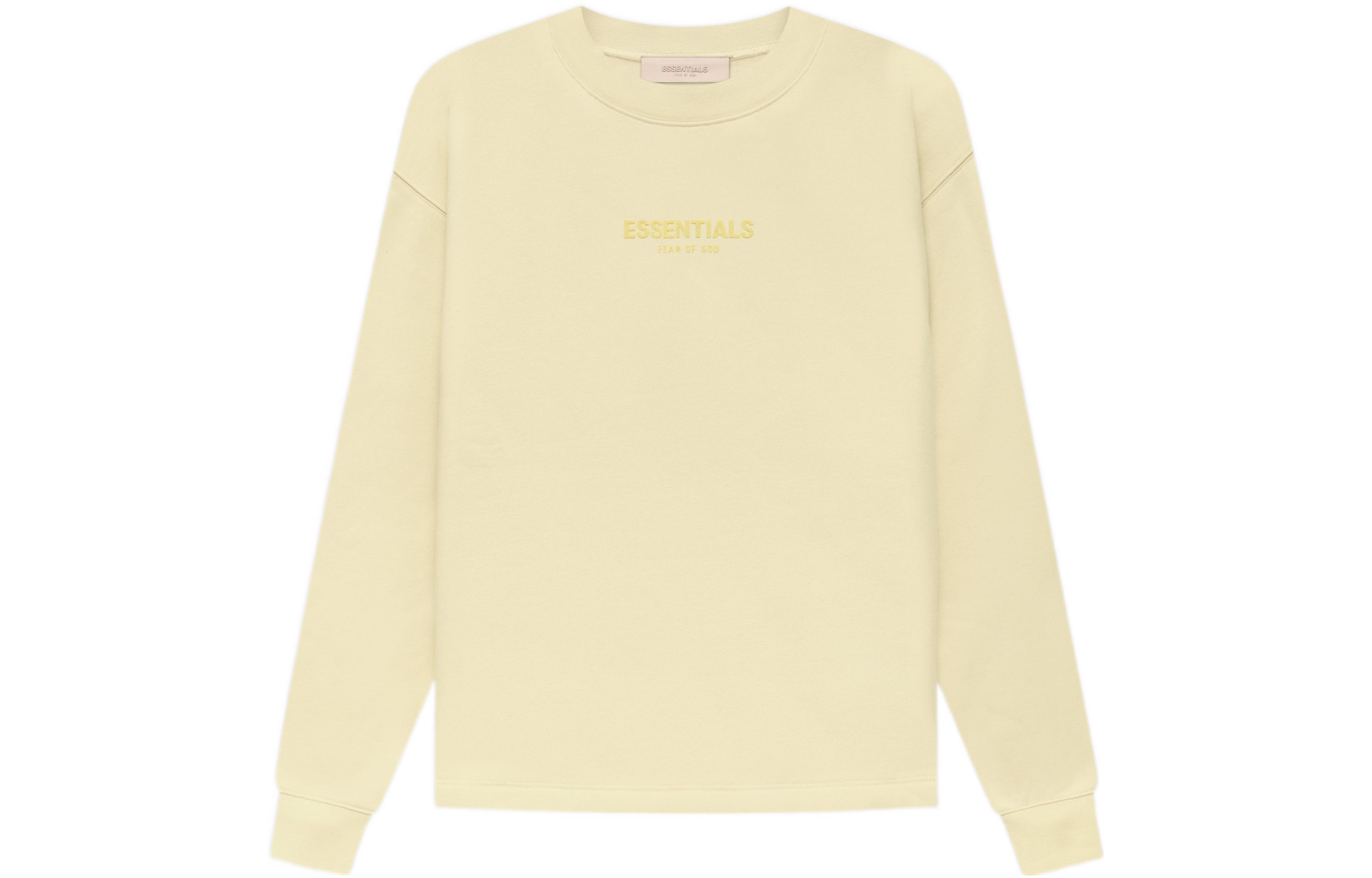 

Толстовка Relaxed Crewneck Fear Of God Essentials, Canary Yellow