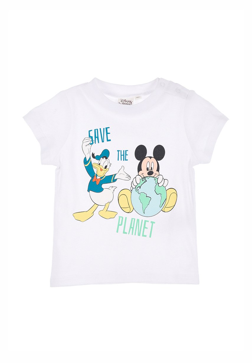 

Футболка с принтом Mickey & Minnie, белый