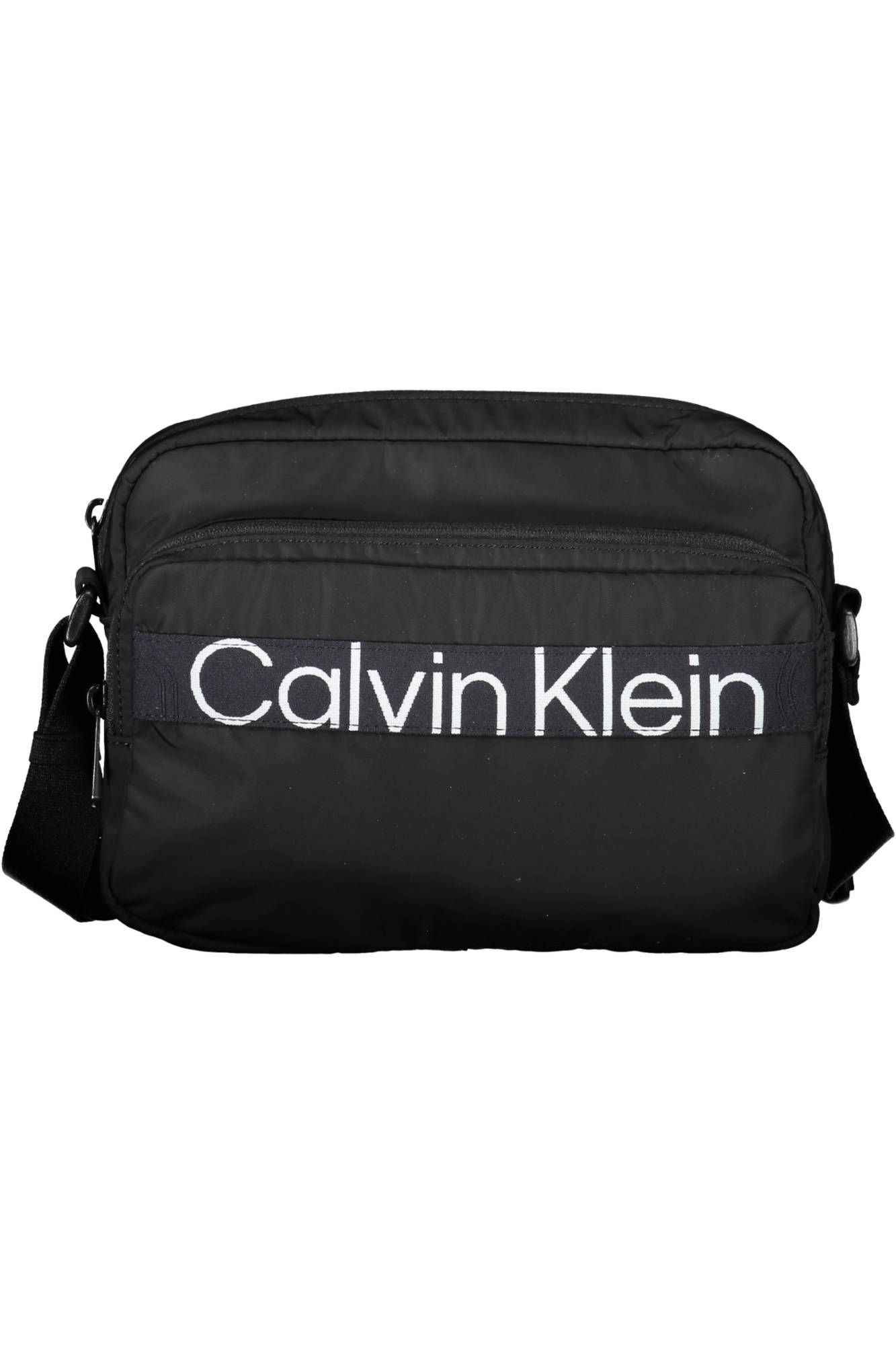 

Черная мужская сумка из полиэстера через плечо Calvin Klein
