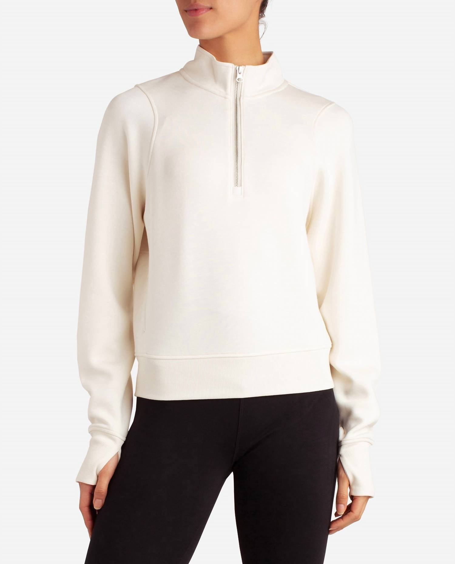

Толстовка Cityscape Half Zip в цвете Birch Danskin